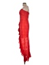 The Sang 100% Polyester Red Cocktail Dress Size L - photo 5