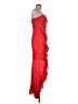 The Sang 100% Polyester Red Cocktail Dress Size L - photo 4