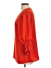 CAbi 100% Polyester Red 3/4 Sleeve Top Size L - photo 5