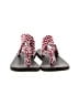 Assorted Brands Chevron-herringbone Burgundy Sandals Size 9 - photo 2