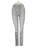 Hudson Jeans 100% Leather Animal Print Gray Leather Pants Size 27 waist - photo 1