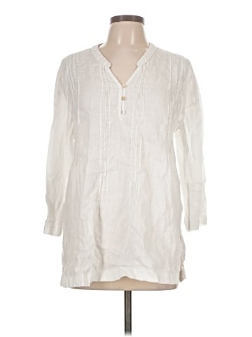 Cynthia Rowley TJX 3/4 Sleeve Button-Down Shirt (view 1)