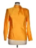Carlisle 100% Silk Orange Long Sleeve Silk Top Size 14 - photo 1