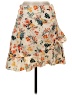 Shein Floral Tan Casual Skirt Size 8 - 10 - photo 1