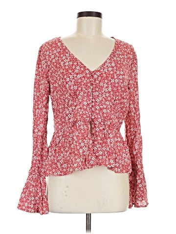 Blue Rain Long Sleeve Blouse (view 1)