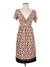 Max Studio Print Brown Casual Dress Size S (estimated) - photo 1