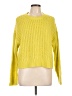 American Eagle Outfitters Solid Yellow Pullover Sweater Size M - photo 1