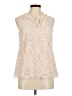 J.Crew Ivory Sleeveless Blouse Size M - photo 1