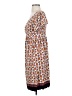 Max Studio Print Brown Casual Dress Size S (estimated) - photo 5