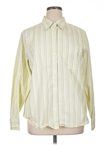 Company Ellen Tracy Long Sleeve Button-Down Shirt (view 1)