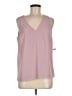 Nine West 100% Polyester Pink Sleeveless Blouse Size M - photo 1