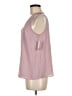 Nine West 100% Polyester Pink Sleeveless Blouse Size M - photo 5