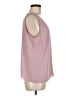 Nine West 100% Polyester Pink Sleeveless Blouse Size M - photo 4