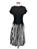 Grace Elements Stripes Black Casual Dress Size S - photo 2