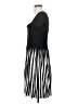 Grace Elements Stripes Black Casual Dress Size S - photo 5