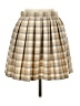 Assorted Brands Plaid Tan Formal Skirt Size L - photo 1