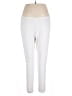 J.Jill Solid White Active Pants Size XL - photo 1