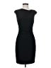 David Meister Solid Black Cocktail Dress Size 4 - photo 1