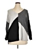 INC International Concepts Color Block Gray Pullover Sweater Size 1X - photo 1