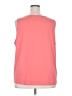 Susan Graver Pink Sleeveless T-Shirt Size 2X - photo 2