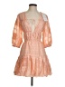 Significant Other Orange Cocktail Dress Size 2 - photo 1