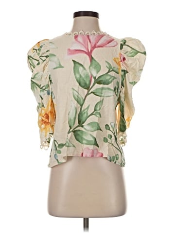 RACHEL Rachel Roy Short Sleeve Blouse (view 1)