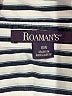 Roaman's Stripes Silver 3/4 Sleeve Button-Down Shirt Size 18 - photo 7