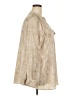 Calvin Klein Animal Print Tan Long Sleeve Blouse Size XXL (estimated) - photo 4