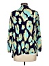IMAN Teal 3/4 Sleeve Blouse Size L - photo 2