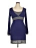 One Step Up Color Block Blue Cocktail Dress Size XL - photo 1