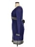 One Step Up Color Block Blue Cocktail Dress Size XL - photo 5