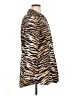 Chico's Animal Print Brown Long Sleeve Blouse Size XL (3) - photo 4