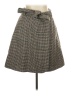 Downeast Houndstooth Brown Casual Skirt Size L - photo 1