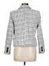 White House Black Market 100% Polyester Tweed Gray Blazer Size 6 - photo 2