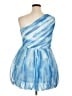 Hutch Tie-dye Blue Cocktail Dress Size 16 (petite) - photo 2
