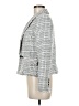 White House Black Market 100% Polyester Tweed Gray Blazer Size 6 - photo 5