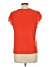 CeCe Orange Short Sleeve Top Size L - photo 2