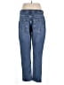 Topshop 100% Cotton Solid Blue Jeans Size 14 - photo 2