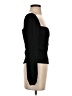 Reformation Black Long Sleeve Top Size 4 - photo 4