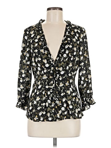 Max Studio 3/4 Sleeve Blouse (view 1)