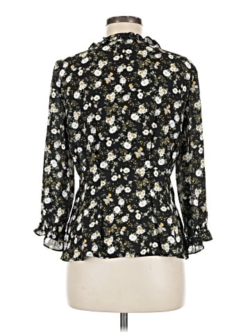 Max Studio 3/4 Sleeve Blouse (view 2)