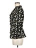 Max Studio 100% Polyester Black 3/4 Sleeve Blouse Size M - photo 5