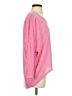 Zanzea Collection 100% Polyester Pink 3/4 Sleeve Top Size S - photo 4
