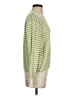 DemyLee 100% Cashmere Stripes Green Cashmere Pullover Sweater Size S - photo 4