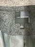 The Limited Chevron-herringbone Gray Wool Coat Size L - photo 6