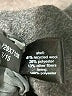 The Limited Chevron-herringbone Gray Wool Coat Size L - photo 7