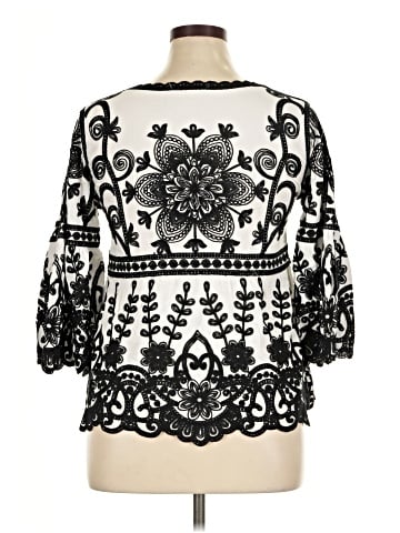 Ana & Rose 3/4 Sleeve Blouse (view 2)