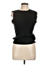 Paige Black Sleeveless Top Size L - photo 1