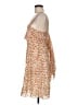Theory 100% Polyester Animal Print Orange Casual Dress Size 8 - photo 5