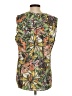 NY Collection Orange Sleeveless Blouse Size P (petite) - photo 2